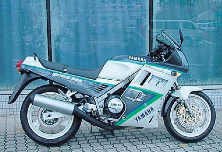 Yamaha FZ 750 GENESIS 2KK dane techniczne